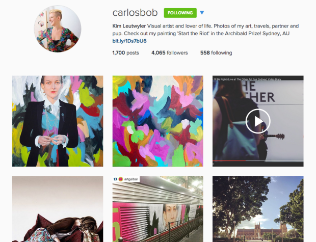 kim leutwyler instagram artist painting