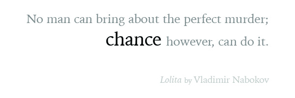 Lolita by Vladimir Nabokov
